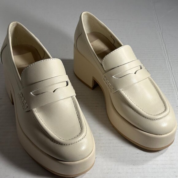 Dolce Vita Cream Loafers - Picture 15 of 16